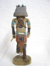Native American Hopi Carved Wolf (Kweo) Hunter Katsina Doll by Harry Bert