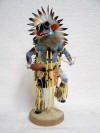 Native American Made Ahote Katsina Doll by Sammie Walker (Navajo-Hopi)