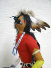 Native American Made Feather Dancer Katsina Doll 
