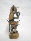 Native American Hopi Carved White Buffalo (Mosairu) Great Spiritual Protector Katsina Doll by Dan Bert