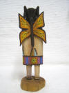 Native American Hopi Carved Butterfly Maid (Palhik Mana) Katsina Doll by Norman Cuch
