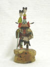 Native American Hopi Carved Aholi Priest Katsina Doll by Milton Howard
